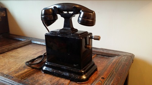 Antique vintage hand crank - hand,