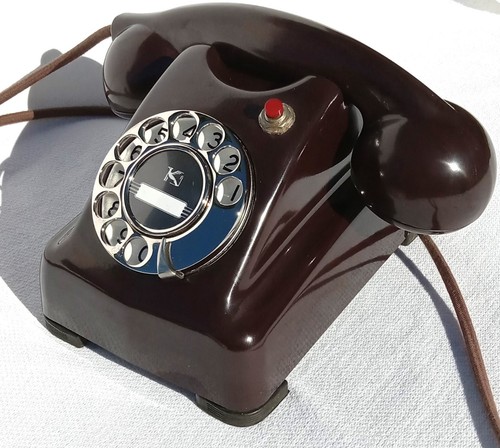 Antique telephone kellogg - telephone,