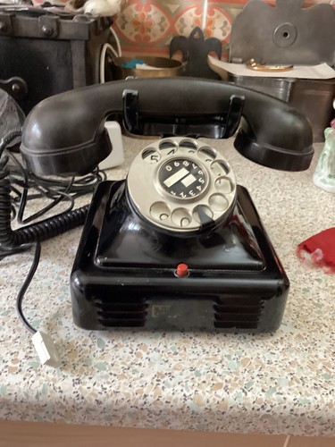 Vintage old antique - , black
